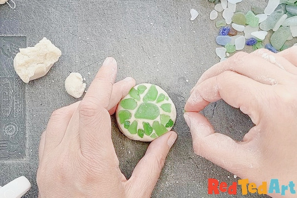 sea glass turtles