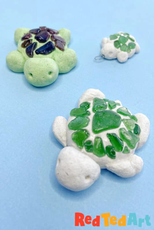 finished sea glass ideas